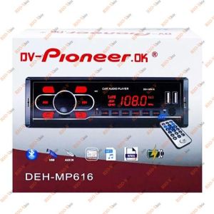 Автомагнитола 616 MP3 FM USB Блютуз PIONEER - DEH-MP616