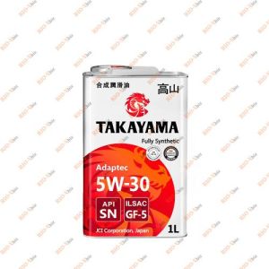 Масло моторное 5W-30 1л TAKAYAMA - 605584