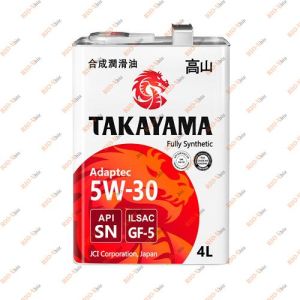 Масло моторное 5W-30 4л TAKAYAMA - 605585