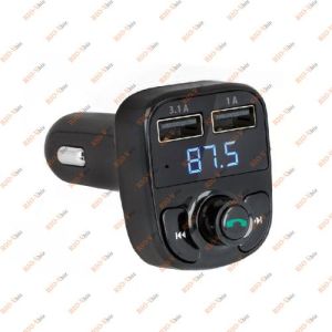 Модулятор QY-02 блютуз+зарядка 2.1А КНР - QY02