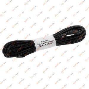 Дріт PGVA 1,00 чорний (5 м) Dialuch - ПВ005-1