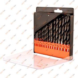 Набор сверл по металлу HSS 19 шт 1.0-10.0 мм BERiL - 512019