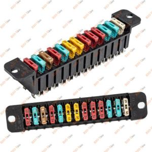 Блок предохранителей Евро 13 предохранителей 2101, 2106, 2121, 3302, 2217, 2705, 31105, 3110 АВТОЭЛЕКТРИКА - 413722AЕ