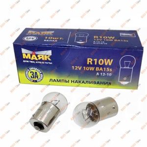 Розмірна лампа 10 Вт 12 В (упаковка 10) 61210 МАЯК - 61210