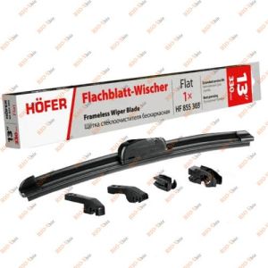 Щетка стеклоочистителя 330 мм бескаркасная Hofer - HF855303