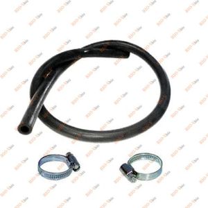 Шланг обратки тосола расширительного бачка отводящий с хомутами (пароотвод) 115 см 2108 Vepa - 2108-1303095_ВЕПА