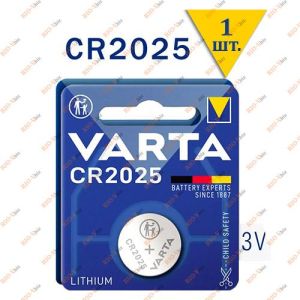 Батарейка CR2025 - 3.0V coin blister Varta - CR2025