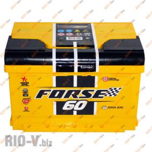 Аккумулятор 60А евро 600А Forse (Westa) - 6СТ-60А3Е(0)