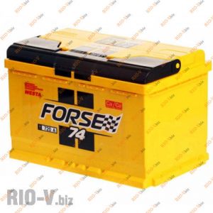 Аккумулятор 74А евро 720А Forse (Westa) - 6СТ-74А3Е(0)