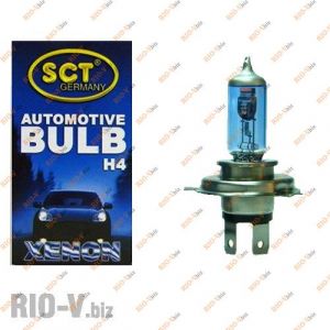 Лампа H4 12V Р43 100/90W SCT - 202143
