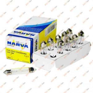 Лампа салона 41 мм SV7 12V 5W 17175 Narva - 17175CP