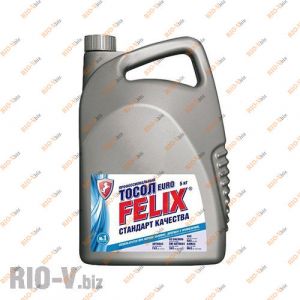 Тосол (охлаждающая жидкость) Felix 5л -35 эконом - 430207016