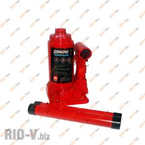 Домкрат бутылочный 2 т красный ДК - JNS-02