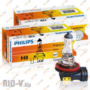 Лампа H8 12V 35W Philips - 12360C1