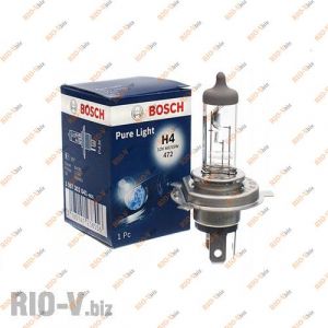 Лампа H4 12V Р43 60/55W Bosch - 1987302041