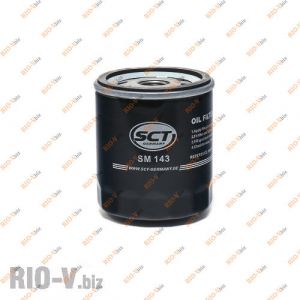Фильтр масляный SM143 FORD Fiesta, RX 300 TOYOTA Camry SCT - SM143