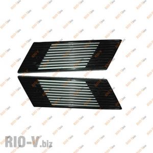 Накладка вент. ВАЗ 2104-05,2107 черная Россия - 2105-5701040