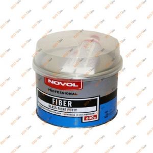 Шпатлевка Novol Fiber со стекловолокном 0,6кг - FIBER-0.6