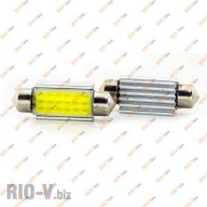 Лампа салона 12V 36 мм 6 диодов белый обманка - 12V-36mm-AC-C5W-6SMD