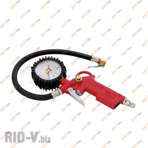 Пистолет для подкачки колес с манометром Intertool - PT-0504