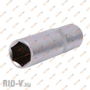 Головка шестигранная длинная 21 мм Intertool - ET-0121