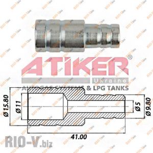 Переходник 16х10 тосольный Atiker - HB.1610