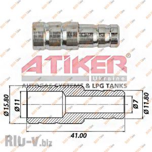 Переходник 16х12 тосольный Atiker - HB.1612