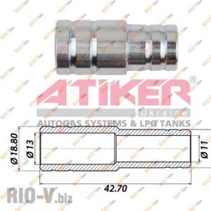 Переходник 19х16 тосольный Atiker - HB.1916
