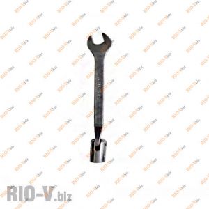 Ключ рожково-накидной шарнирный 10 мм Intertool - XT-1410