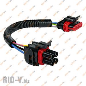 Разъем бензонасоса 2110 косичка в гофре КНР - 53185