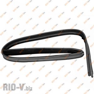 Уплотнитель бархотка 2109 передняя верхняя левая БРТ - 2109-6103293Р