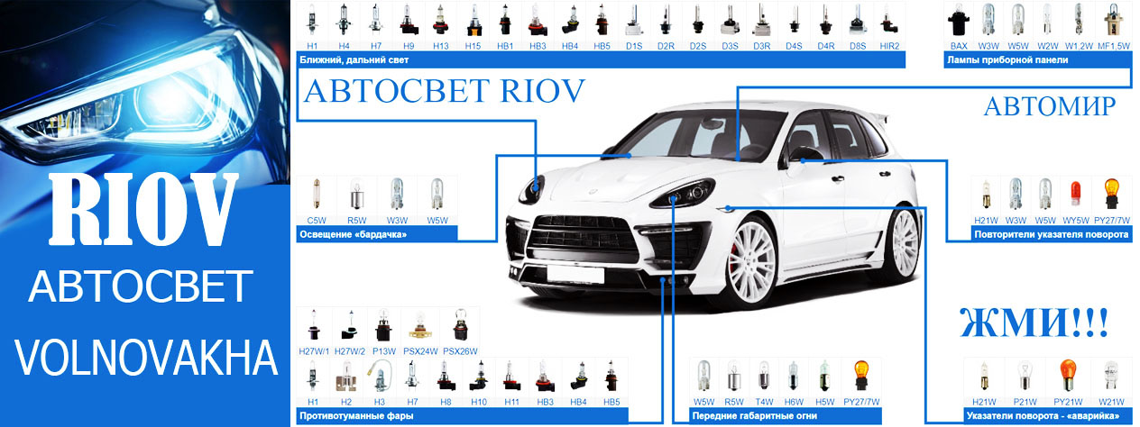 Фото Автолампа Osram (Осрам) 12V H1, Н3, Н4, НВ3, Н7, Н27 