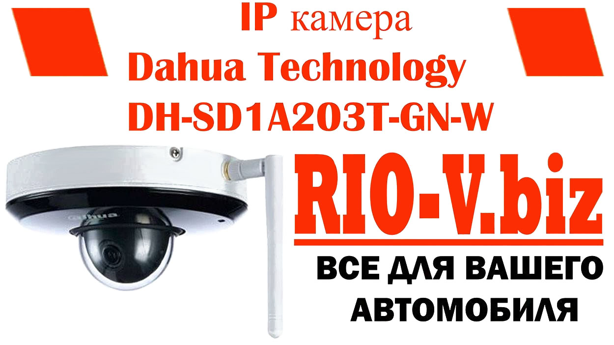 Відеокамера Dahua DH SD1A203T GN W