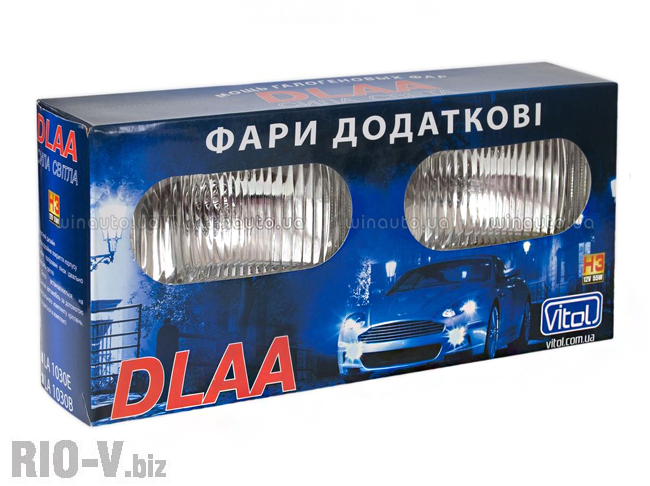 Фари протитуманні DLAA 1030 BW Vitol RIO-V