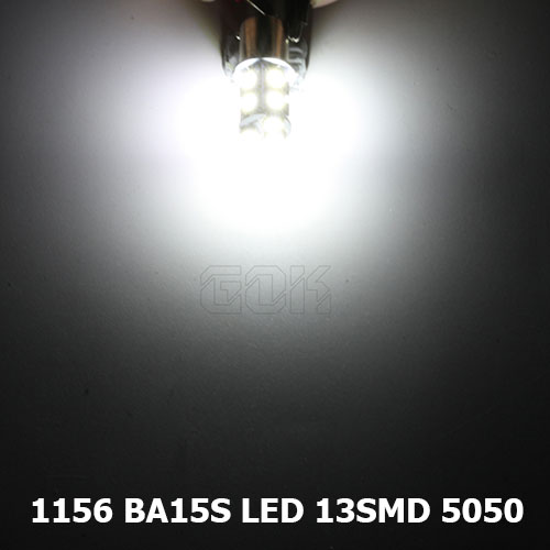 Світлодіод BAY15d S25 12V P215W 13SMD WHITE двоконтактний 12T25 / 5-W / 13SMD