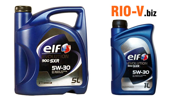 Elf EVOL. 900 SXR 5w30 1л / 0,85кг ACEA: A5 / B5, API: SL RIO-V