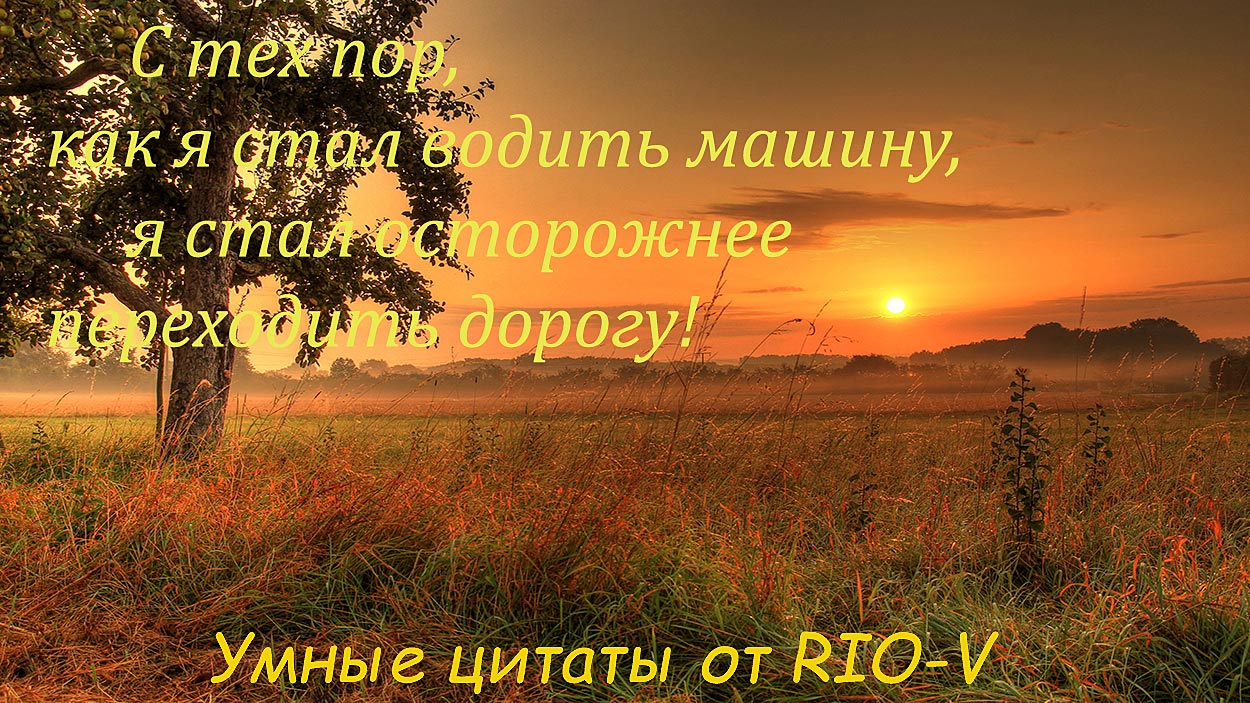 Фото Я став обережнішим переходити дорогу в РІО-В